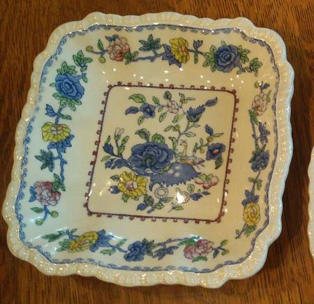 Regency Plantation Colonial Square Gadroon Dessert Bowl