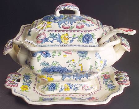 Regency Plantation Colonial Tureen & Lid w/Ladle & Underplate