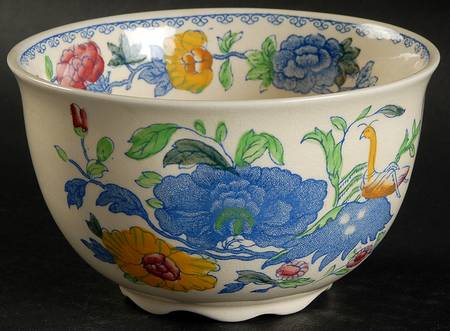 Regency Plantation Colonial Cranberry Bowl