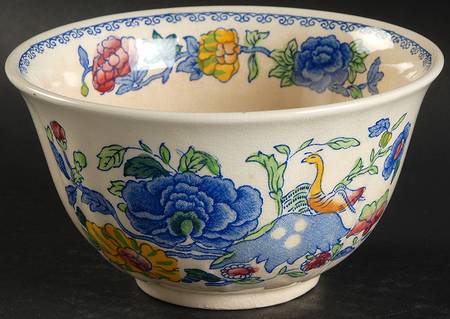Regency Plantation Colonial Cranberry Bowl