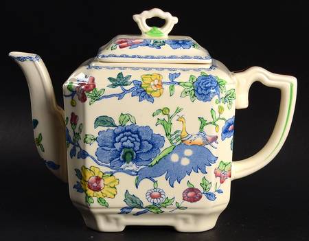 Regency Plantation Colonial Fan Teapot & Lid