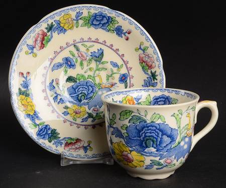 Regency Plantation Colonial Footed Cup & Saucer Set