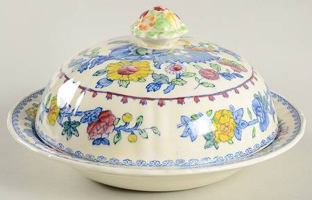 Regency Plantation Colonial Muffin Dish & Lid