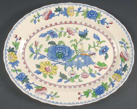 Regency Plantation Colonial 13" Oval Serving Platter
