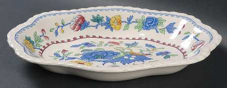 Regency Plantation Colonial Oval Gadroon Dessert Bowl