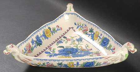Regency Plantation Colonial Triangular Vegetable Bowl