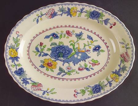 Regency Plantation Colonial 12" Oval Serving Platter