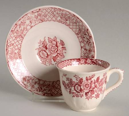Stratford Flat Demitasse Cup & Saucer Set