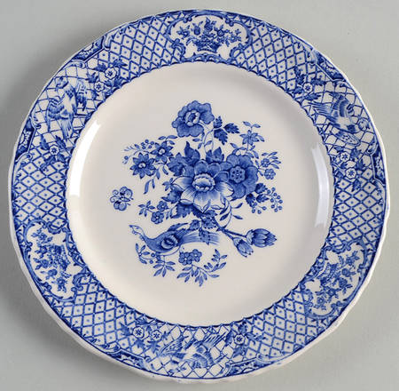 Stratford Royal Blue (No Trim) Dessert/Pie Plate