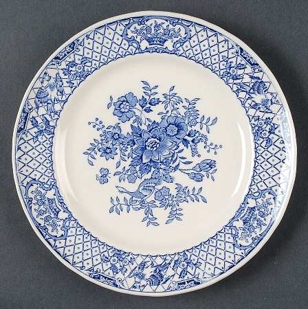 Stratford Royal Blue (No Trim) Salad Plate