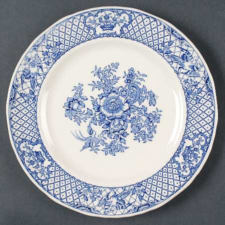 Stratford Royal Blue (No Trim) Luncheon Plate