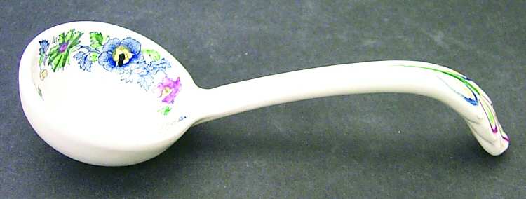 Strathmore Blue Multicolor Gravy Ladle Solid Piece