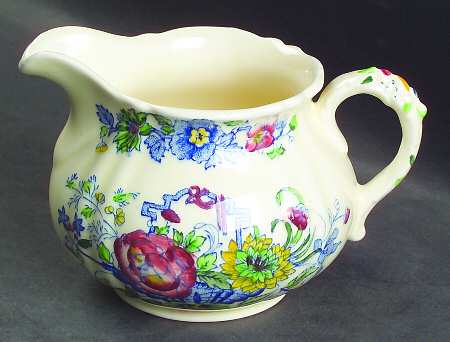 Strathmore Blue Multicolor Creamer