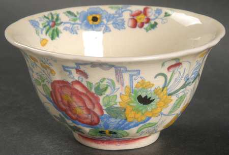 Strathmore Blue Multicolor Custard Cup
