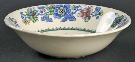 Strathmore Blue Multicolor Coupe Cereal Bowl