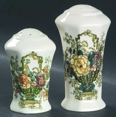 Strathmore Green Multicolor Salt & Pepper Set