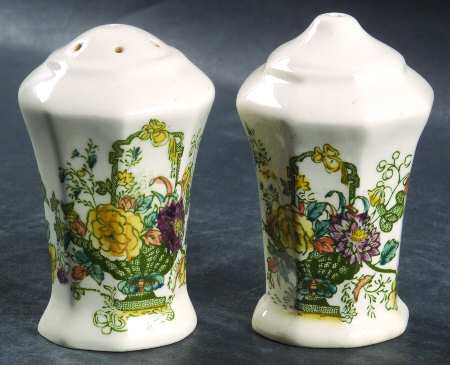 Strathmore Green Multicolor Salt & Pepper Set