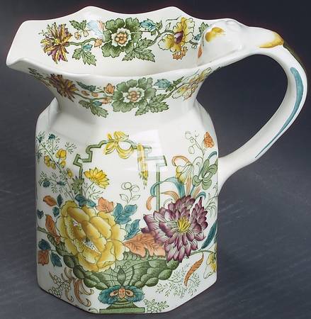 Strathmore Green Multicolor 32 Oz Fenton Jug