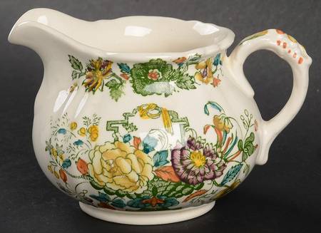 Strathmore Green Multicolor Creamer