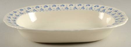 Tamzin 10" Oval Vegetable Bowl