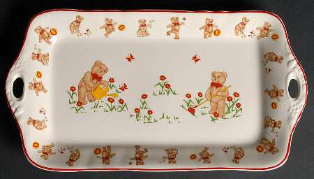 Teddy Bears Large Sandwich Tray