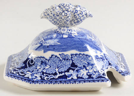 Vista Blue Lid for Sauce Boat