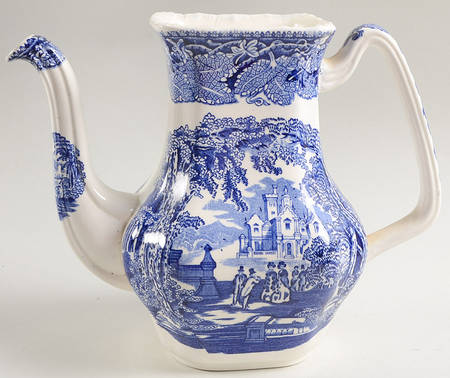 Vista Blue Coffee Pot No Lid