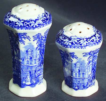 Vista Blue Salt & Pepper Set