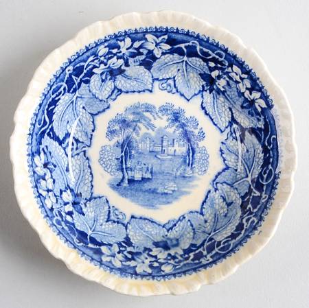 Vista Blue Fruit/Dessert (Sauce) Bowl