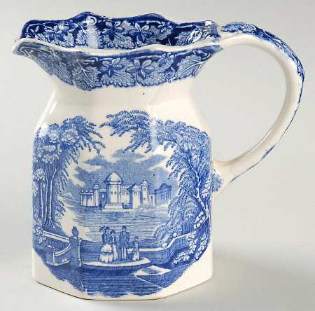 Vista Blue 12 Oz Fenton Jug