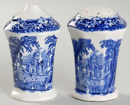 Vista Blue Salt & Pepper Set