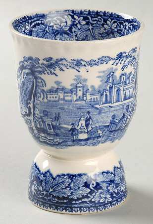 Vista Blue Double Egg Cup