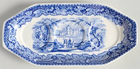 Vista Blue Tray for Salt, Pepper & Mustard Set