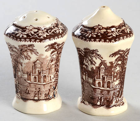 Vista Brown (No Trim) Salt & Pepper Set