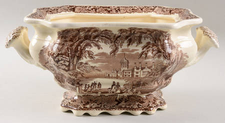 Vista Brown (No Trim) Tureen No Lid