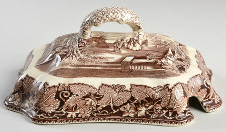 Vista Brown (No Trim) Lid for Tureen