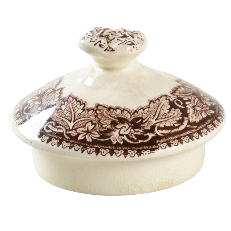 Vista Brown (No Trim) Lid for Sugar Bowl