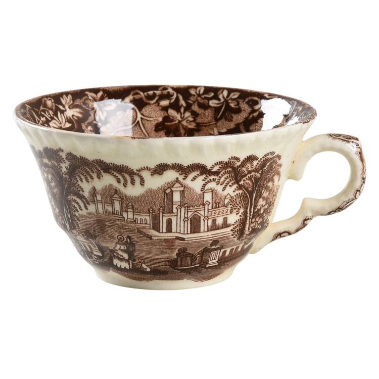 Vista Brown (No Trim) Flat Cup