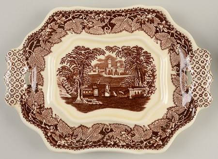 Vista Brown (No Trim) Underplate for Sauce Boat