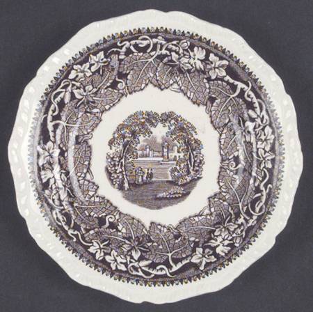 Vista Brown (No Trim) Bread & Butter Plate