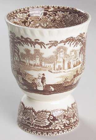 Vista Brown (No Trim) Double Egg Cup