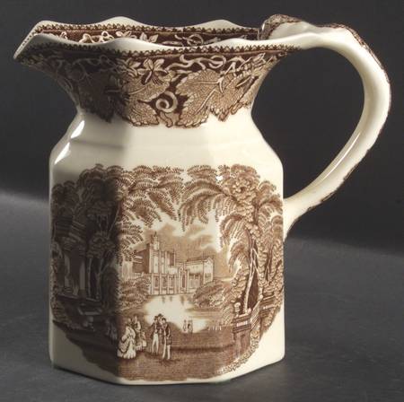 Vista Brown (No Trim) 40 Oz Fenton Jug