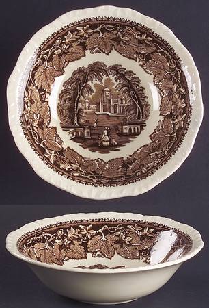Vista Brown (No Trim) Coupe Cereal Bowl