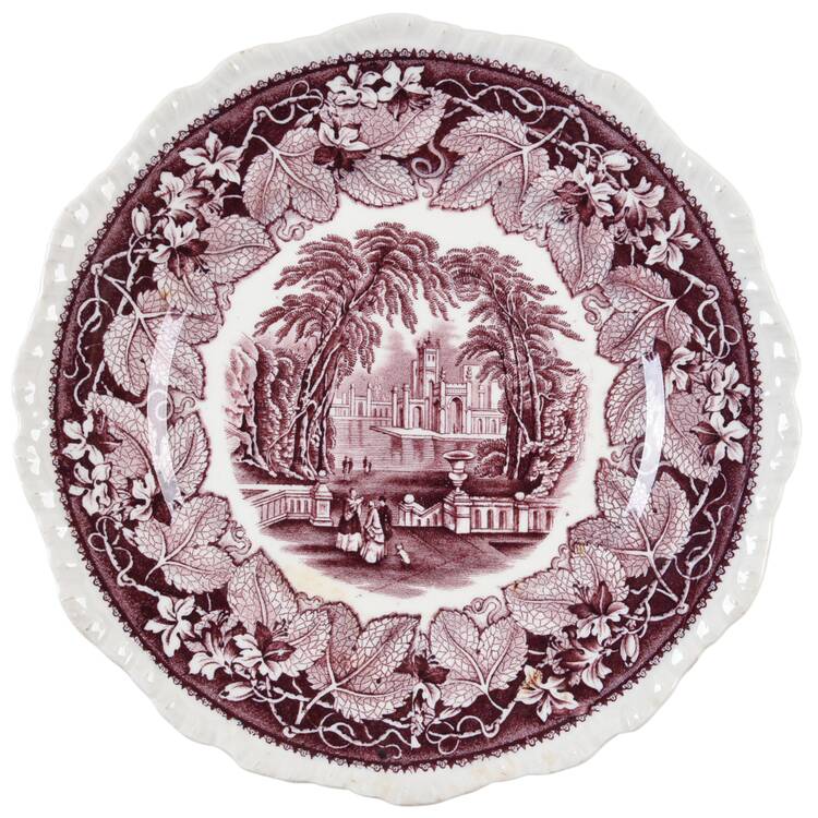Vista Mulberry Luncheon Plate