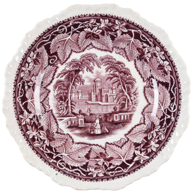 Vista Mulberry Bread & Butter Plate