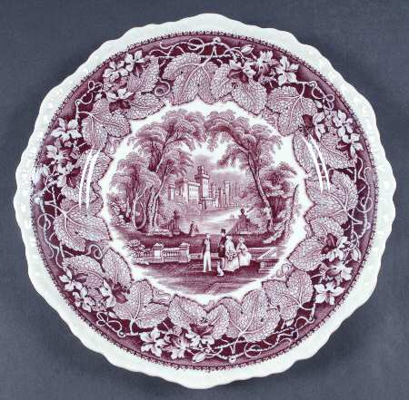 Vista Mulberry Dinner Plate by Mason's