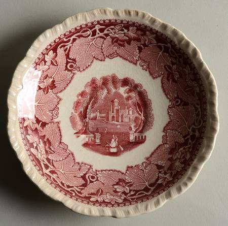 Vista Pink (No Trim) Saucer for Oversized Cup
