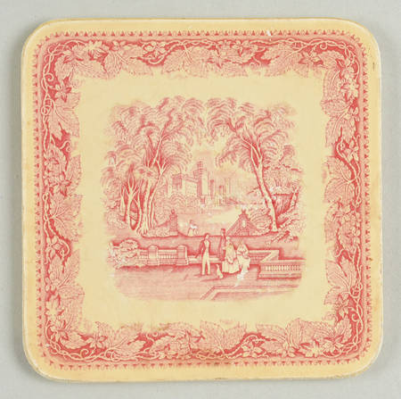 Vista Pink (No Trim) Coaster