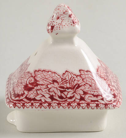 Vista Pink (No Trim) Lid for Small Teapot