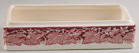 Vista Pink (No Trim) Rectangular Box, No Lid by Mason's
